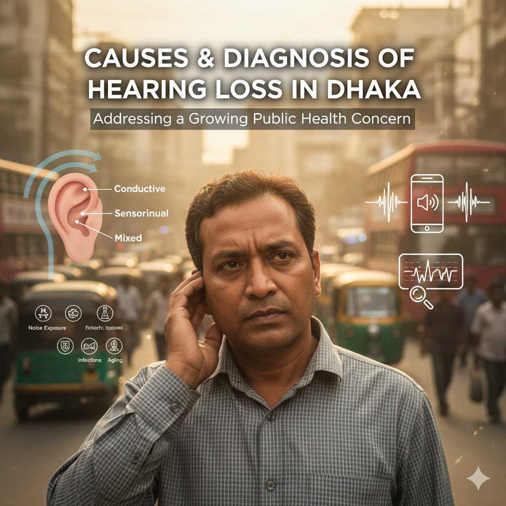 Causes and Diagnosis of Hearing Loss in Dhaka Patients